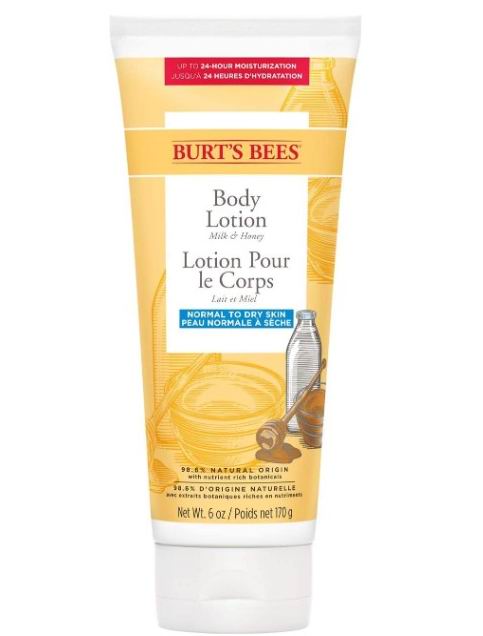  Burt's Bees 天然牛奶蜂蜜保湿身体乳 9.87加元，原价 12.99加元