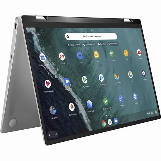  ASUS 华硕 Chromebook Flip C434TA-DSM4T 14英寸超轻薄 触控屏笔记本电脑（4GB/64GB）5.7折 399.99加元包邮！