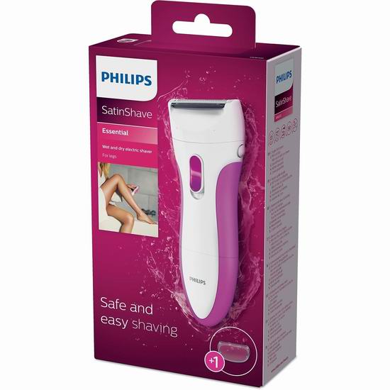  Philips 飞利浦 HP6341/00 女士电动剃毛器6.7折 19.99加元！