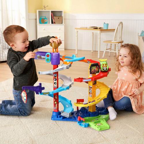  VTech Go! Go! Smart Wheels Ultimate 智能螺旋线轨道/并列双赛道 33.98加元（原价 45.53加元）