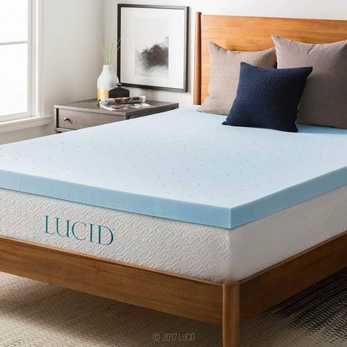  Lucid 3英寸 Full 凝胶记忆海绵床垫 108.4加元，原价 120.56加元，包邮
