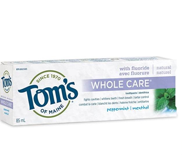  Tom's of Maine 天然含氟薄荷味牙膏 3.79加元