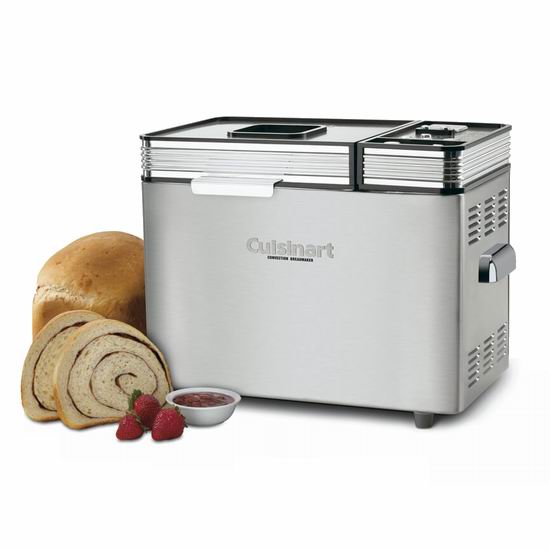  Cuisinart 美膳雅 CBK-200C 微电脑可编程 对流风 全自动面包机5.5折 127.97加元包邮！