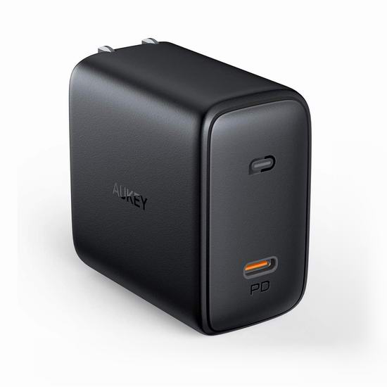  历史新低！AUKEY Omnia 100瓦 PD 3.0 USB-C 智能快速USB充电器/笔记本电源 45.99加元包邮！