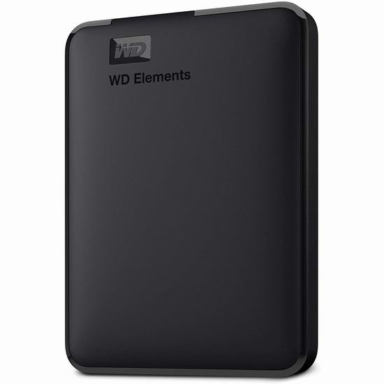  WD 西部数码 My Elements 新元素系列 2.5英寸 5TB 超便携移动硬盘 162.62加元（原价 189.97加元）
