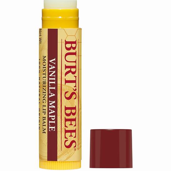  历史新低！Burt's Bees 小蜜蜂 纯天然蜂蜡润唇膏2.5折 1.24加元！