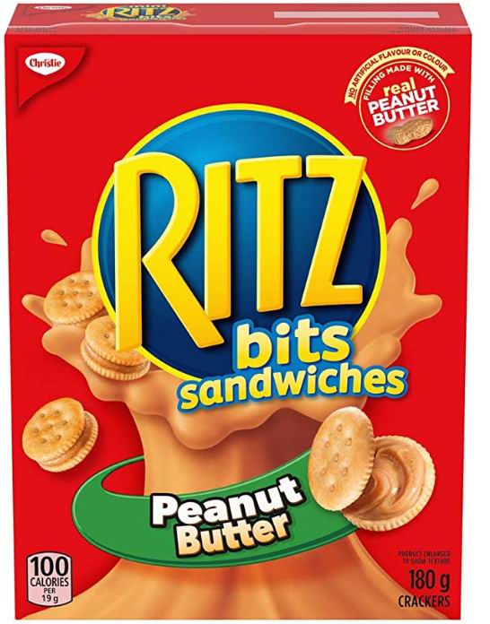  Ritz Bits 花生黄油夹心饼干 2.78加元