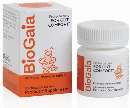  新版BioGaia ProTectis益生菌咀嚼片30片 8.7折 34.99加元，调理肠胃增强免疫力