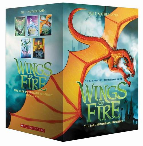  《Wings of Fire Boxset：火焰之翼》 1-5册套装 8折39.99加元、 6-10册套装 5.8折 28.99加元