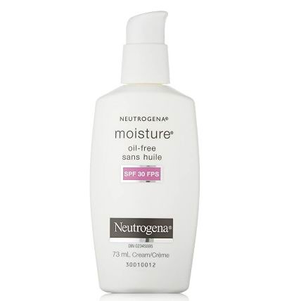  Neutrogena 无油面部保湿防晒霜 SPF 30 73毫升 8.08加元，原价 12.55加元