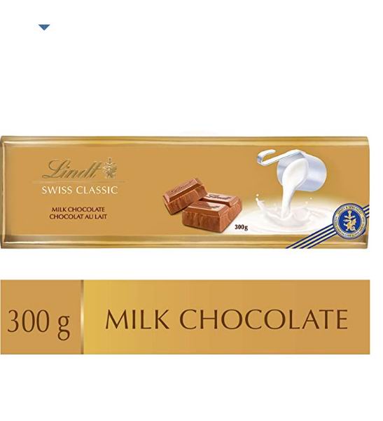  历史新低！Lindt Swiss 经典牛奶巧克力300克装 3.14加元清仓！