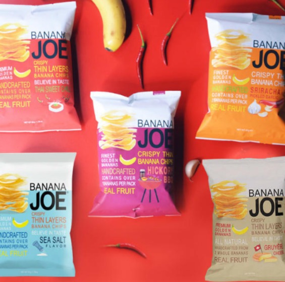  新潮零食！Banana Joe 香蕉薯片 1.89加元，4种口味可选！