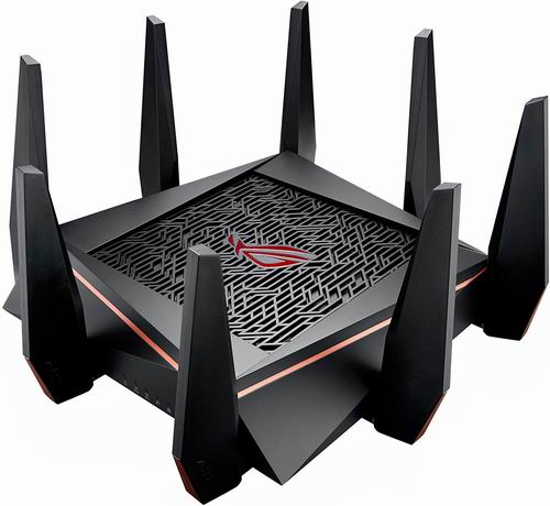  历史最低价！ASUS 华硕 Gt-AC5300 玩家国度 三频全千兆低辐射 电竞路由器 299.97加元包邮！