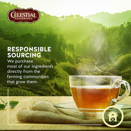  Celestial Seasonings 桃味花草茶20袋  4.99加元