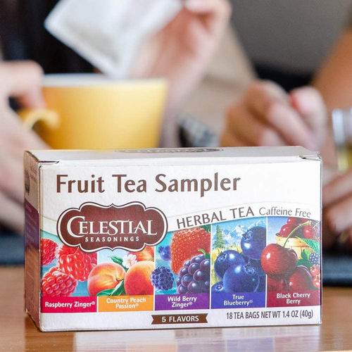  Celestial Seasonings 水果茶、草本甘菊茶、姜茶、节日茶 20袋/1盒 3.49加元起