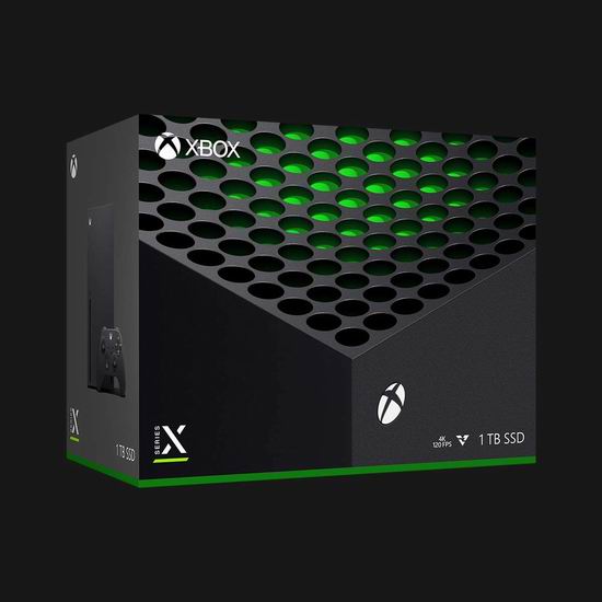 补货！Xbox Series X 家庭娱乐游戏机 599.99加元包邮！