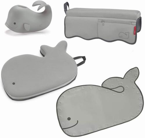  Skip Hop Moby婴儿鲸鱼沐浴套装 48.71加元，原价 64.95加元，包邮