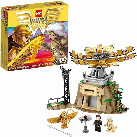  历史新低！LEGO 乐高 76157 神奇女侠对战豹女（371pcs）6折 29.97加元！