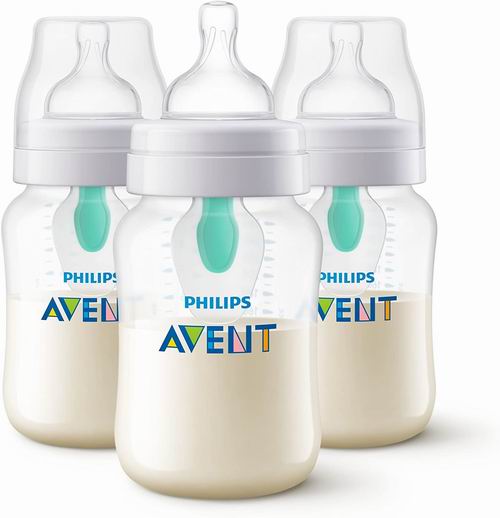  Philips Avent SCF403/34  防胀气奶瓶 3×9盎司 7.5折 22.45加元，原价 29.99加元