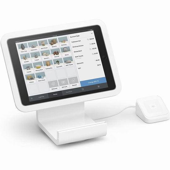  历史新低！Square Stand 信用卡/手机刷卡器 159.98加元包邮！