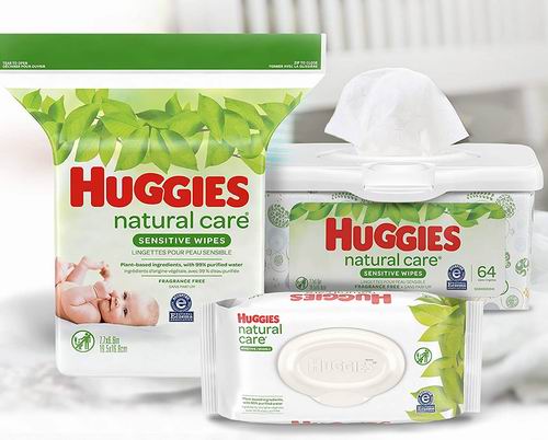  HUGGIES Natural Care无味婴儿湿纸巾 12 × 768张 56.04加元（会员价 50.14加元），原价 64.99加元，包邮