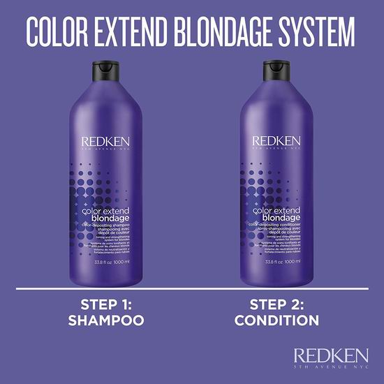  Redken Color Extend Blondage紫色护发素 适合金发/银发 1000毫升 39.99加元，原价 54.99加元，包邮