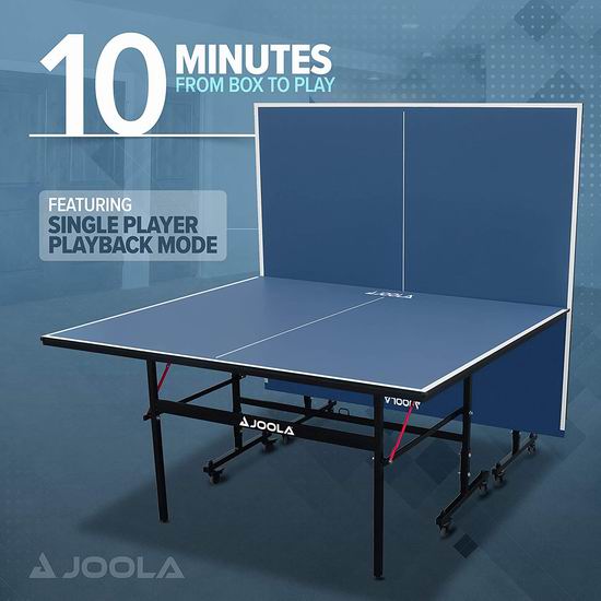 JOOLA 德国优拉 Inside 折叠式乒乓球桌 366.9加元包邮！