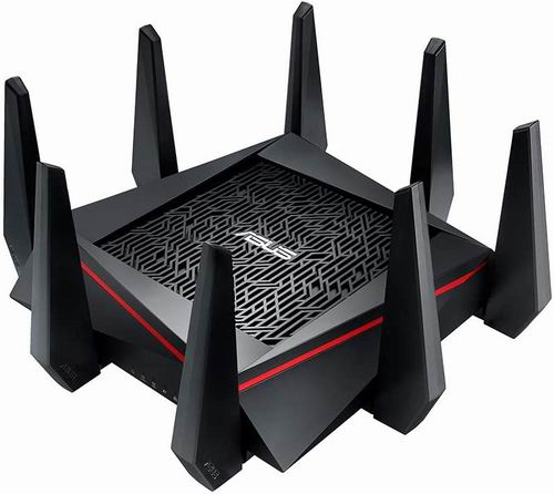  历史新低！ASUS 华硕 Gt-AC5300 玩家国度 三频全千兆低辐射 电竞路由器 7.5折 248.87加元包邮！