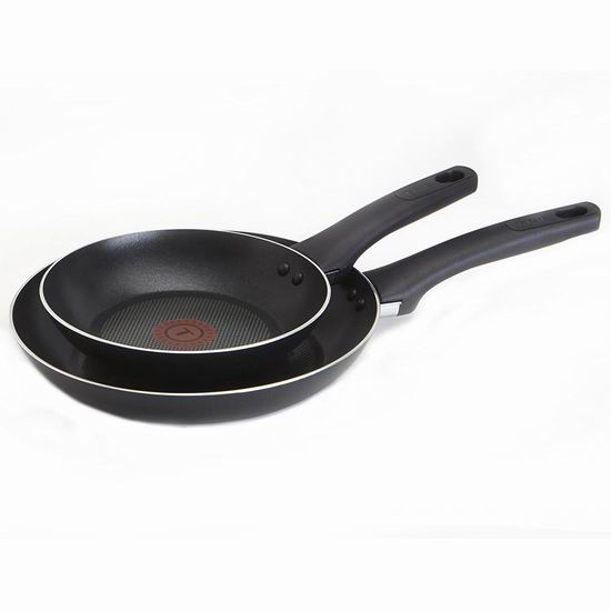  T-fal C526S254 红点不粘底煎锅2件套4.3折 29.99加元！