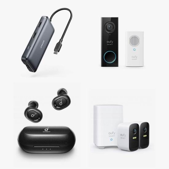  金盒头条：精选 Anker、eufy、Soundcore、Nebula 可视门铃、智能投影机、蓝牙音箱、真无线耳机、智能监控、充电宝、充电器等6折起！