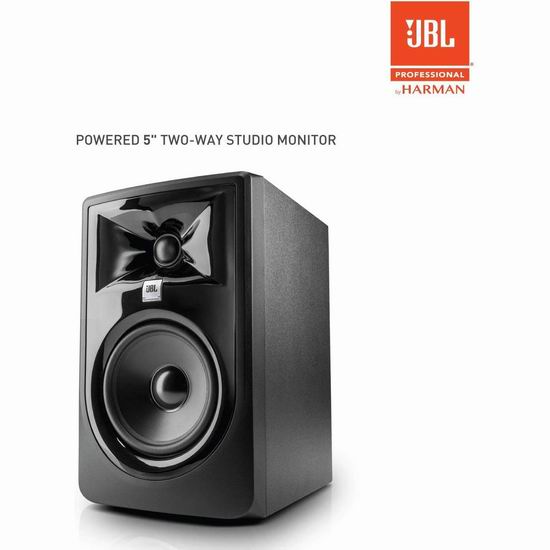 历史新低！JBL 305P MkII 5英寸有源监听HIFI音箱2件套4.9折 209.99加元包邮！