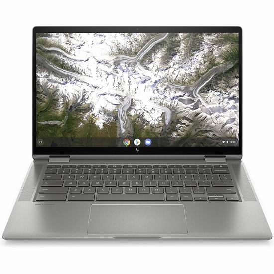  历史新低！HP 惠普 Chromebook x360 14英寸 触摸屏 谷歌笔记本电脑（8GB/64GB）5.3折 399.99加元包邮！