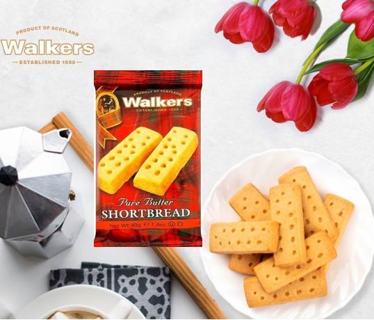  苏格兰土特产！Walkers迷你手指脆饼 4.27加元