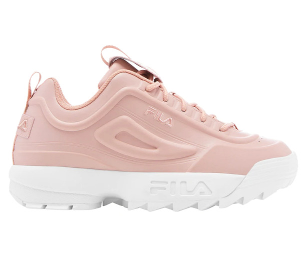  Fila Disruptor II 女士粉色厚底老爹鞋 53.98加元（8/8.5码），原价 89.99加元，包邮