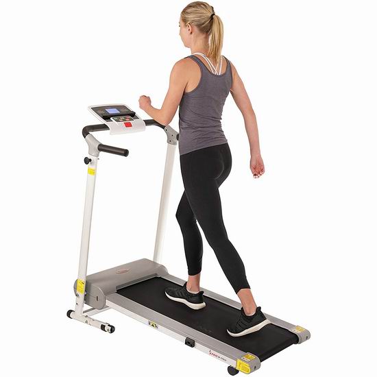  历史新低！Sunny Health＆Fitness SF-T7610 家用跑步机4.8折 200.63加元包邮！