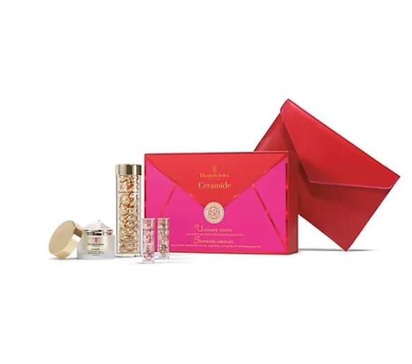  Elizabeth Arden 雅顿时空胶囊90粒+粉胶7粒+VC光彩胶囊7粒+日霜 127.1加元（价值 256加元）