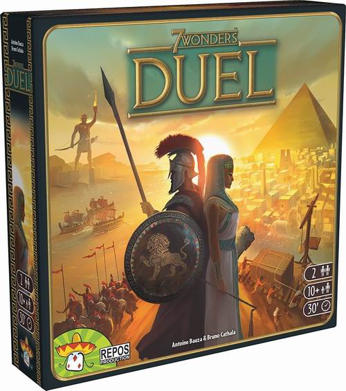  《7 Wonders Duel 七大奇迹：对决》同世界观的全新二人游戏 27.95加元（原价 39.99加元）