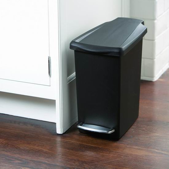  simplehuman 10升 脚踏式垃圾桶 21.59加元！