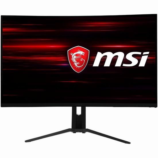  历史新低！MSI 微星 Optix MAG321CQR 144hz 1ms 超窄边框 曲面屏 电竞显示器 399.99加元包邮！