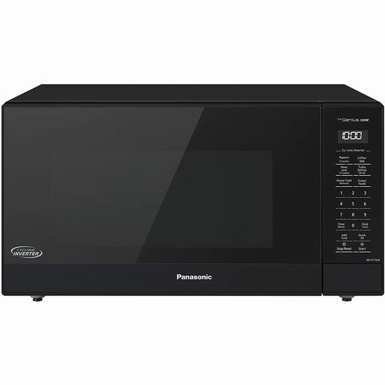  Panasonic 松下 NNST75LB 1200W 1.6 cft. 大容量 时尚变频微波炉7.9折 219.99加元包邮！2色可选！