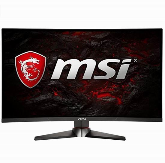  MSI OPTIX MAG27CQ 27英寸全高清防眩光 1ms 144Hz 2K曲面游戏显示器 359.99加元，原价 429.99加元，包邮