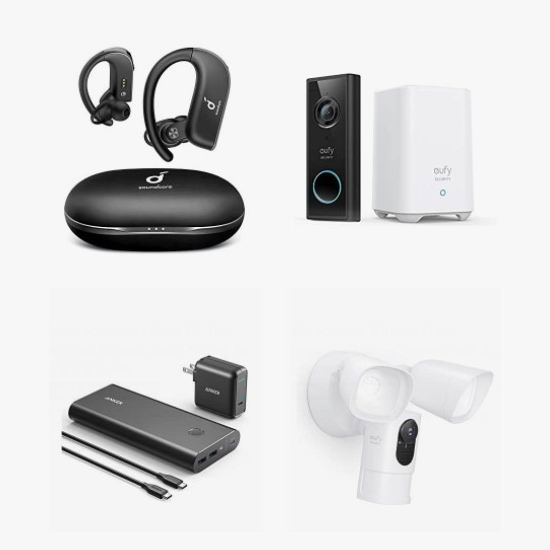  金盒头条：精选 Anker、eufy、Soundcore、Nebula 真无线耳机、无线耳机、蓝牙音箱、可视门铃、安防摄像头、投影仪、充电宝、充电板、USB线等6.1折起！