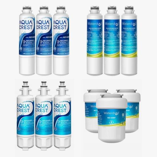  精选4款 AquaCrest、Waterdrop 冰箱水过滤器滤芯4.1折起！低至24.99加元！
