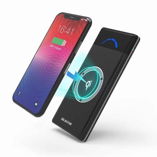  白菜价！历史新低！BLAVOR 10000mAh 无线充电宝3.7折 14.99加元清仓！