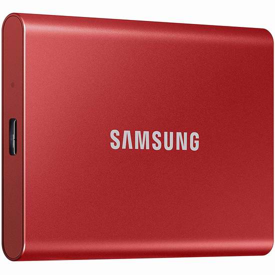  历史最低价！Samsung 三星 SSD T7 500GB 便携式移动固态硬盘 7.4折 69.97加元包邮！