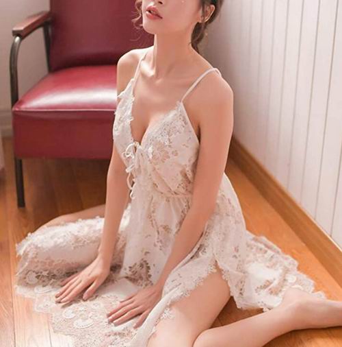  在家也要美翻天！Polly Online 蕾丝吊带睡衣 25.98加元，6色可选！