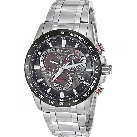  史低价！Citizen 西铁城 CB5898-59E Perpetual Chrono A-T 三眼计时 光动能男士腕表4.5折 379.1加元包邮！