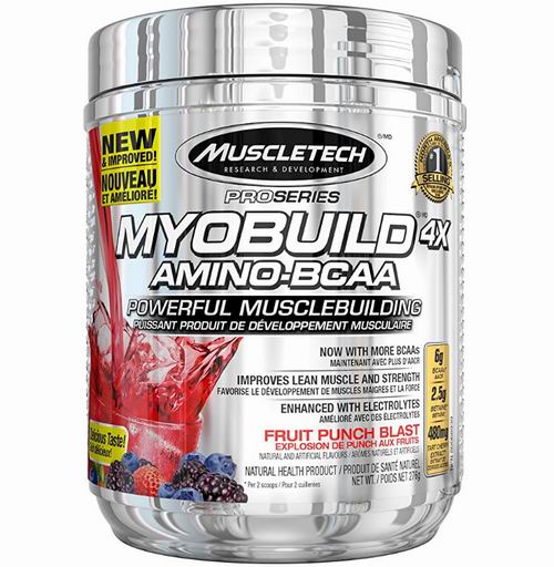  MuscleTech BCAA 支链氨基酸粉健身补剂 25.3加元（原价 35.7加元），增强肌肉力量，提高肌肉耐力，改善的蛋白质合成