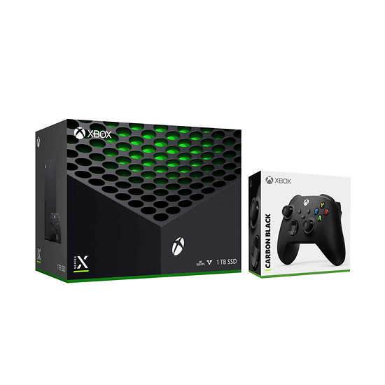 手慢无！Xbox Series X 家庭娱乐游戏机双手柄套装669.99加元包邮！_ 