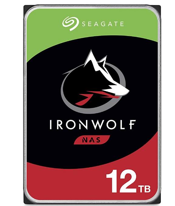  Seagate IronWolf 12TB 存储器NAS 存储服务器专用硬盘  274.99加元（原价 329.99加元）